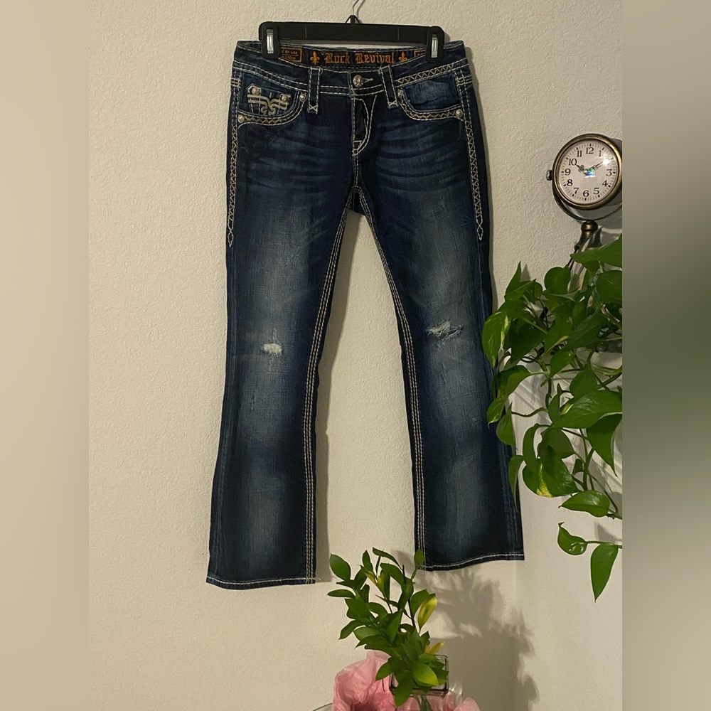 🤘🏼Brand New Rock Revival Jeans size 27👖